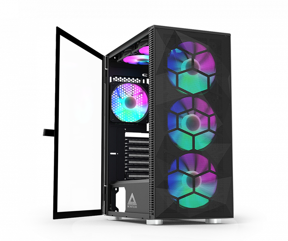 Wentylatory RGB Montech X3