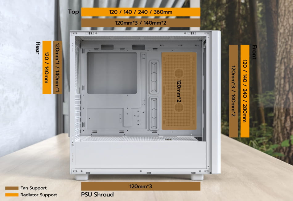 Montech XR Wood Black główne zdjęcie