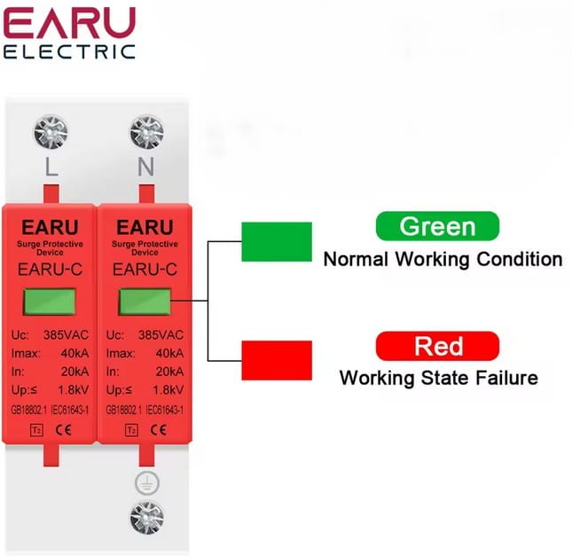 Schemat montażu SPD