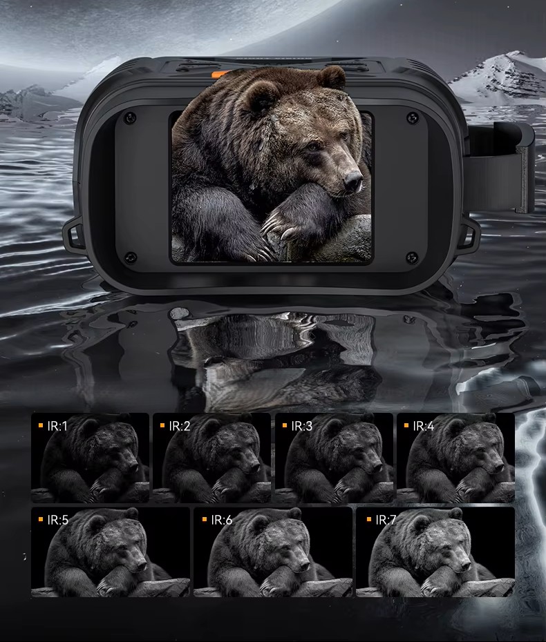 Noktowizor INSKAM 328 – nagrywanie wideo 1080P i wykonywanie zdjęć
